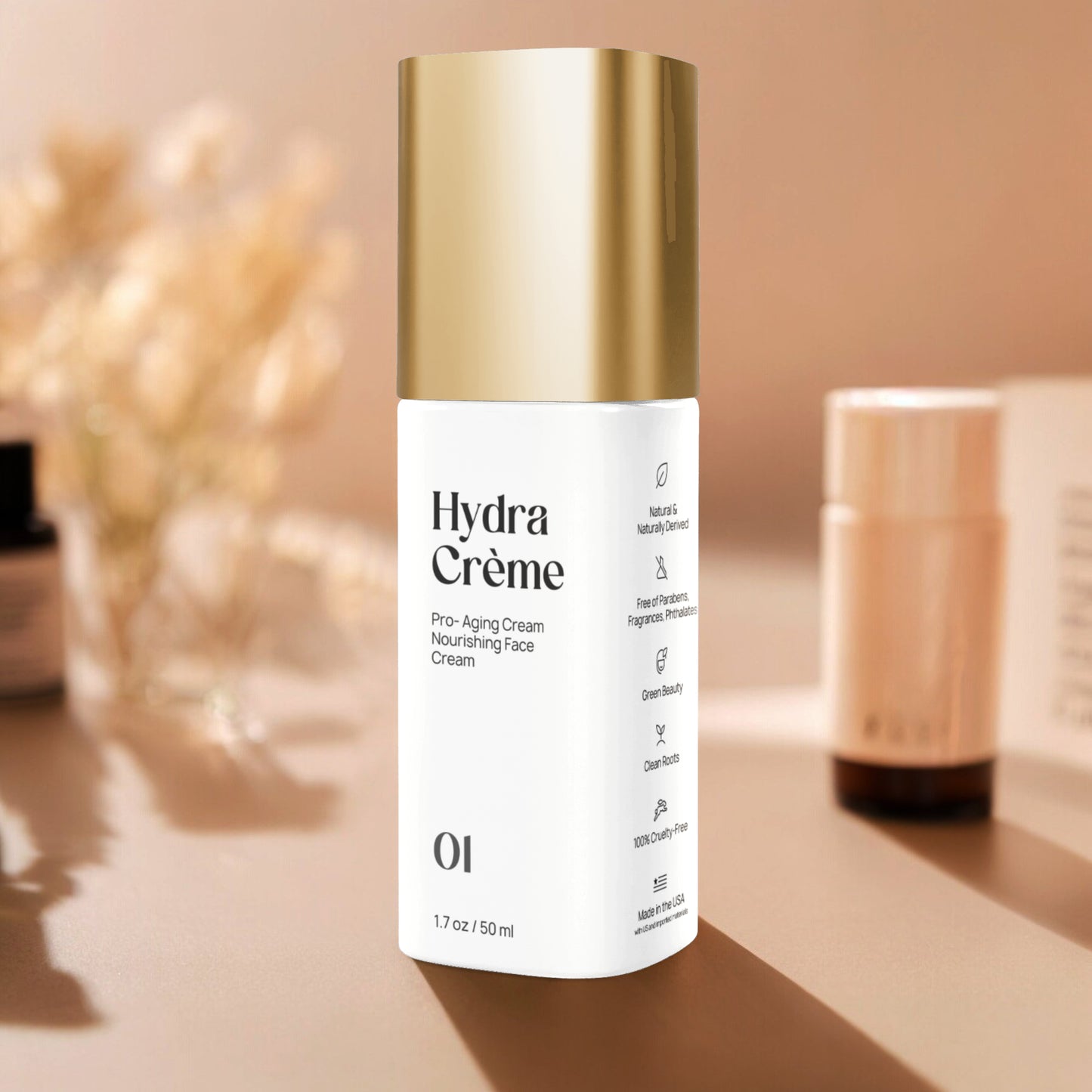 HydraCrème: Pro-Aging Nourishing Face Cream
